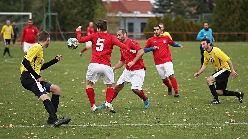 Sportovní klub Buštěhrad z.s. - SK Baník Libušín, z.s. "B" 4:1 (2:1), OP Kladno, 23. 10. 2021