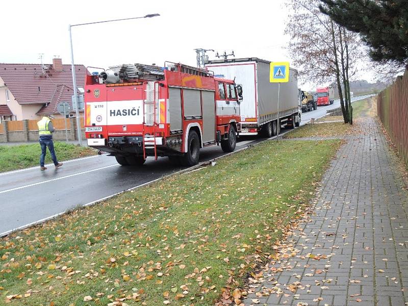 Středeční nehoda u Velkého Přítočna