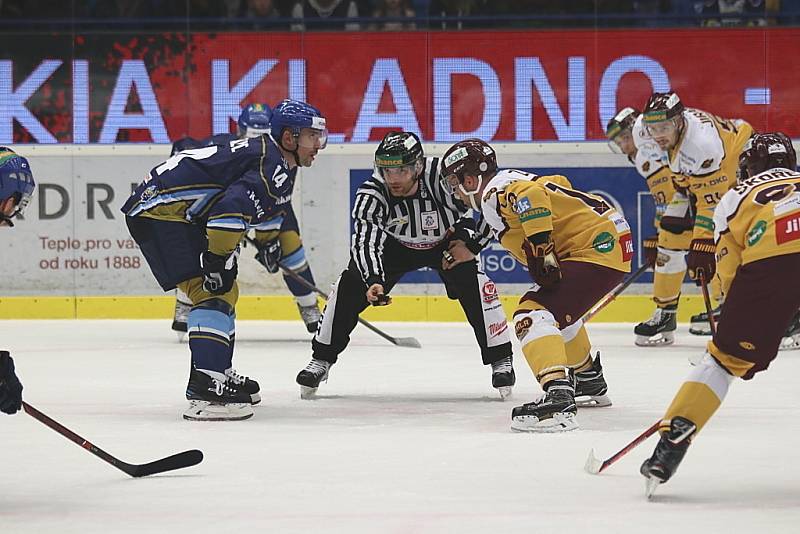 Kladno ve čtvrtém zápase semifinále přetlačilo Jihlavu 5:3.