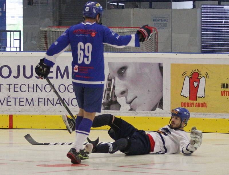 HBC Alpiq Kladno - HBC Autosklo H.A.K. Pardubice 2:3 prodl.