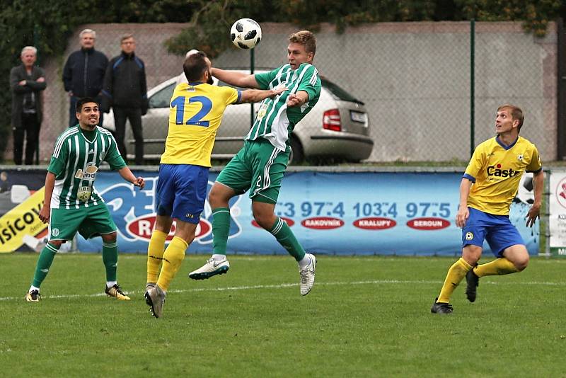 Sokol Hostouň - FC Písek 0:1, FORTUNA:ČFL, 8. 9. 2019