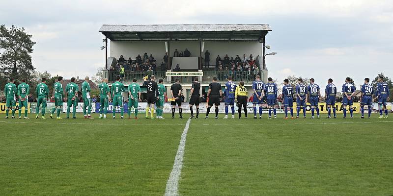 Sokol Hostouň - SK Kladno 2:0, Divize B, 28. 4. 2019