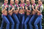 Výprava Aerobik Dancers Kladno na MS s Leidenu.