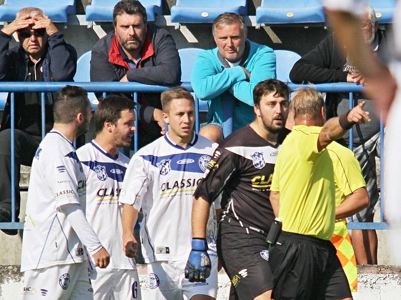 SK Kladno - Sokol Hostouň 1:2, Divize B, 28. 9. 2018