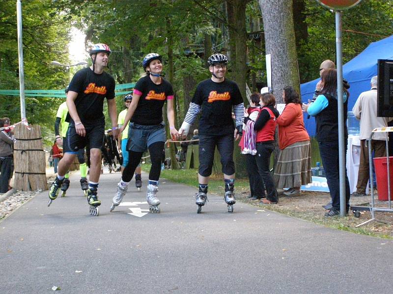 Kladenský in-line maraton 2014.