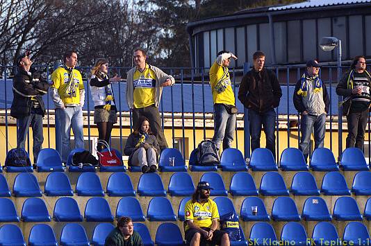 Teplice přilelo podpořit jádro nejvěrnějších fanoušků