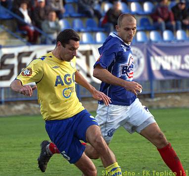 SK Kladno - FK Teplice 1:1, 13.k. Gambrinus ligy 2008/9