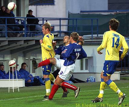 SK Kladno - FK Teplice 1:1, 13.k. Gambrinus ligy 2008/9