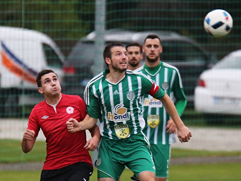 Sokol Hostouň - Sportovní sdružení Ostrá 1:0 (0:0) Pen: 7:6, Divize B, 24. 9. 2017