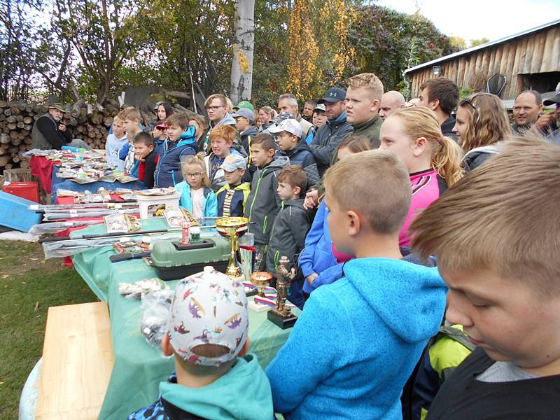 Dětské rybářské závody Vendy cup.