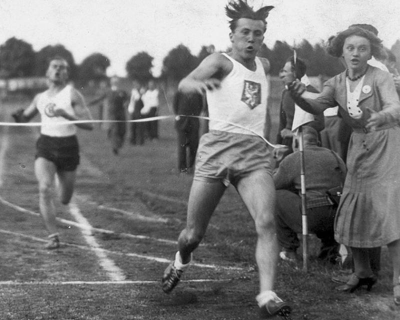 Antonín Čadek, kladenská atletiká legenda.