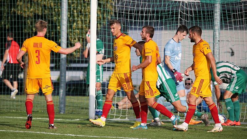 Sokol Hostouň - FK DUKLA Praha 0:3 (0:1), 1. kolo 24. 8. 2022