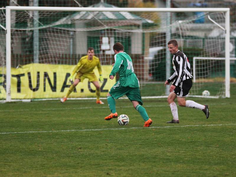 Sokol Hostouň - Mnichovohradišťský SK 2:0, Ondrášovka KP, 14. 11. 2015