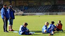 Meziokresní turnaj fotbalových výběrů U11 a U12 v Kladně-Švermově se zúčastnily týmy Kladno, Rakovník, Beroun a Mělník.