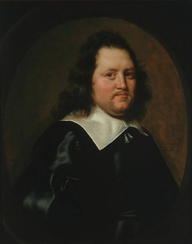 Abraham de Vries - Laurens de Geer (Naarden, Comenius Museum) – rok 1645, olej na plátně.