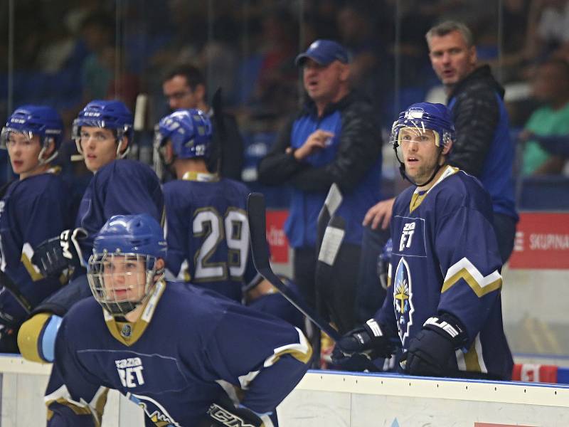 Rytíři Kladno – HC Ústečtí Lvi 6:4, příprava 21. 8. 2018