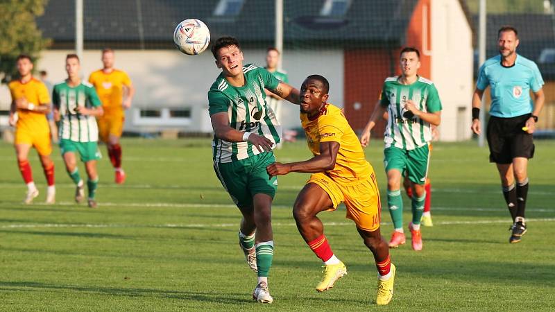 Sokol Hostouň - FK DUKLA Praha 0:3 (0:1), 1. kolo 24. 8. 2022