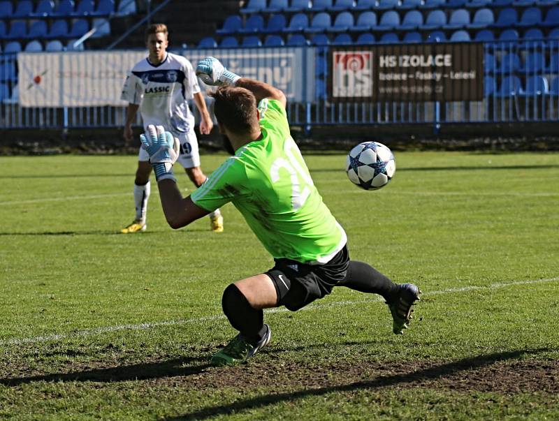 SK Kladno - FK SEKO LOUNY 3:2 (2:1), Divize B, 14. 10. 2017