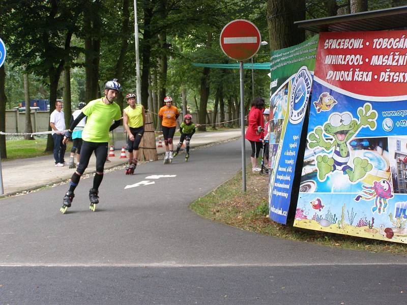 Kladenský in-line maraton 2014.