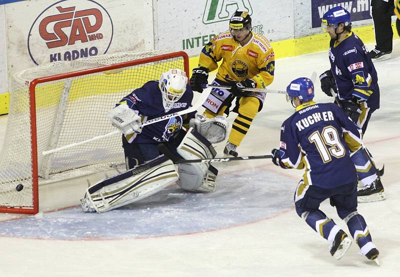 Rytíři Kladno - HC VERVA Litvínov, 38. kolo ELH 2012-13, 8.1.13