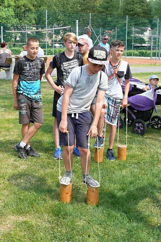 Družečtí uspořádali den pro děti.