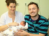 Prvním miminkem Středočeského kraje je chlapeček Šimon rodičů Barbory Fouskové a Jakuba Poláčka. Narodil se ve slánské porodnici.