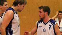 Dramatický soboj pod koši nakonec vyzněl pro kladenské. BK Kladno "A" - Jiskra Domažlice 85:82, 2. basketbalová liga mužů,  4.12.2010