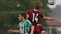 Sokol Hostouň - Sparta Praha U19 2:2, přátelské přípravné utkání 21.7. 2021