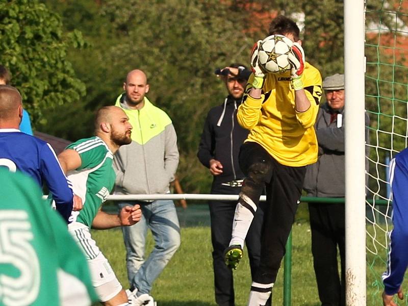 Sokol Hostouň - SK Hvozdnice 1:1, I.A. tř., 4.5.2014