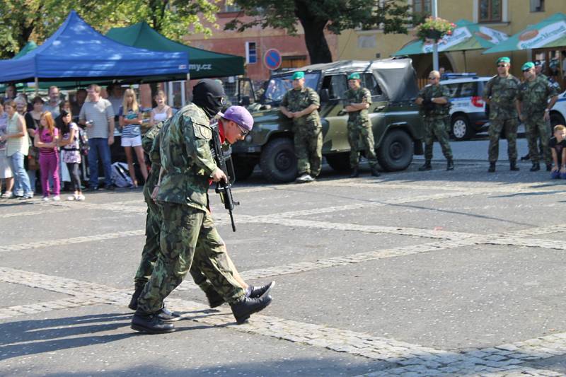 Týden s armádou. Slaný 10. - 16. září 2012