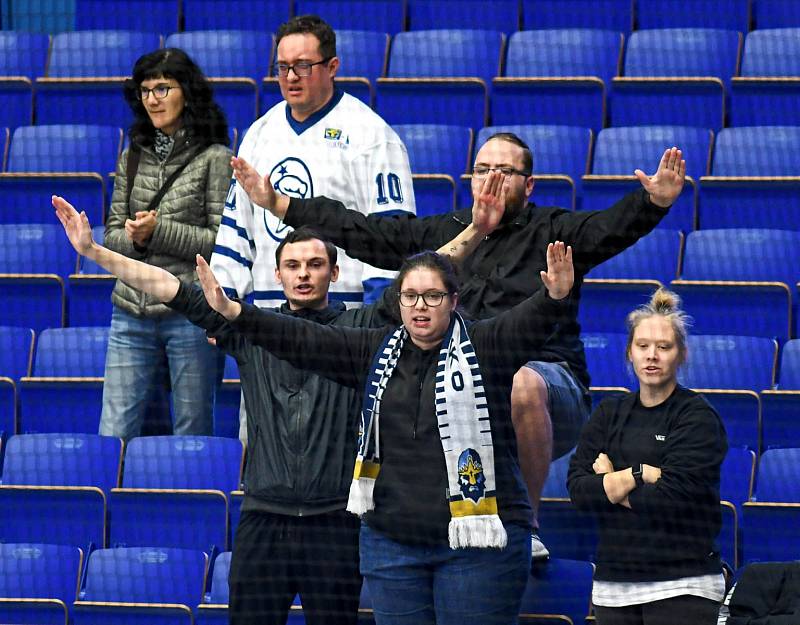 Vítkovice hostily v extralize Kladno. Malý kotlík Rytířů fandil co to šlo.