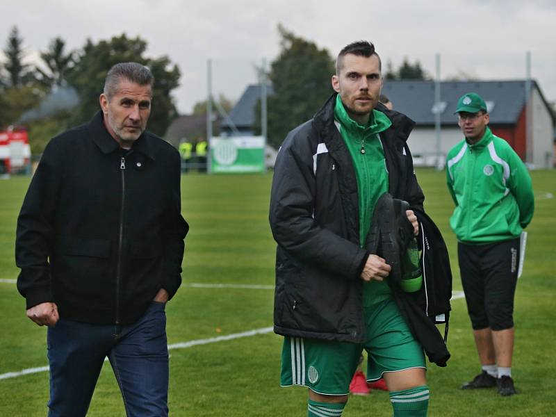 Sokol Hostouň - SK Kladno 1:3, Divize B, 8. 10. 2017