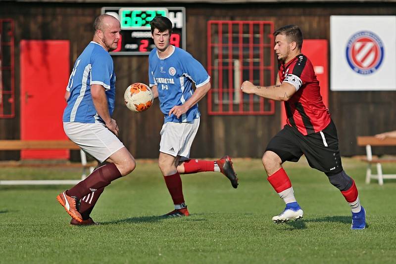 Dřetovice - Švermov 2:9, O pohár starostky obce Dřetovice, finále 9. 8. 2020