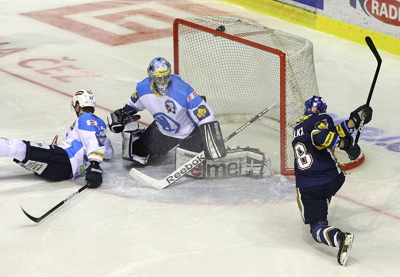 Rytíři Kladno - HC Škoda Plzeň, 50. kolo ELH 2012-13, 22.2.13