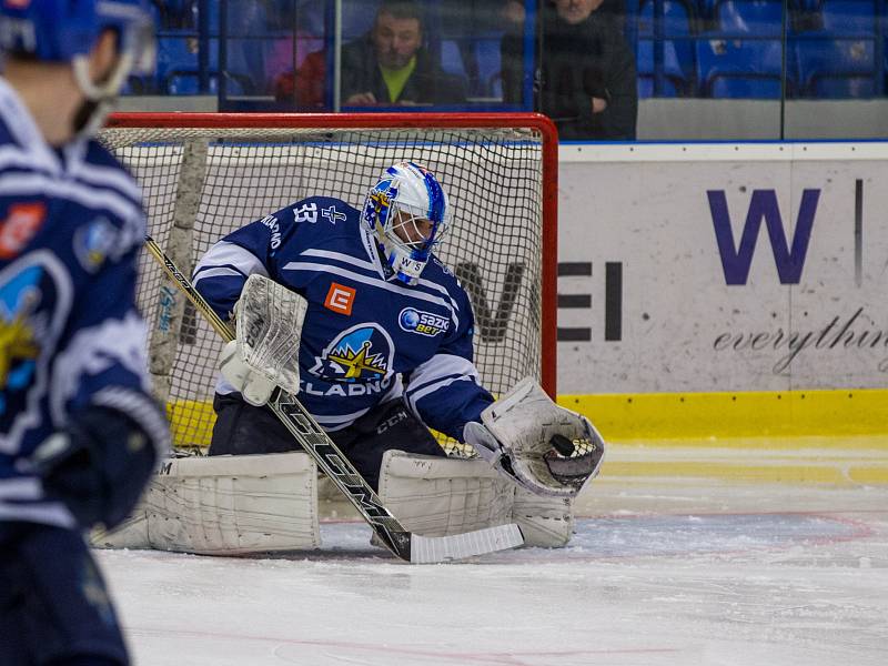 Kladno - Jihlava, zápas číslo 6. Lukáš Cikánek