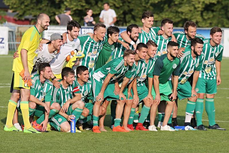 Sokol Hostouň - Slovan Velvary 3:0, Divize B, 3. 6. 2018