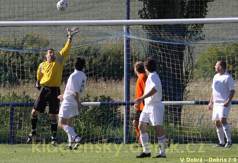 V. Dobrá – Dobříš 2:0, I.A.tř., 13.6.2009