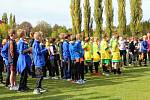 Meziokresní turnaj fotbalových výběrů U11 a U12 v Kladně-Švermově se zúčastnily týmy Kladno, Rakovník, Beroun a Mělník.