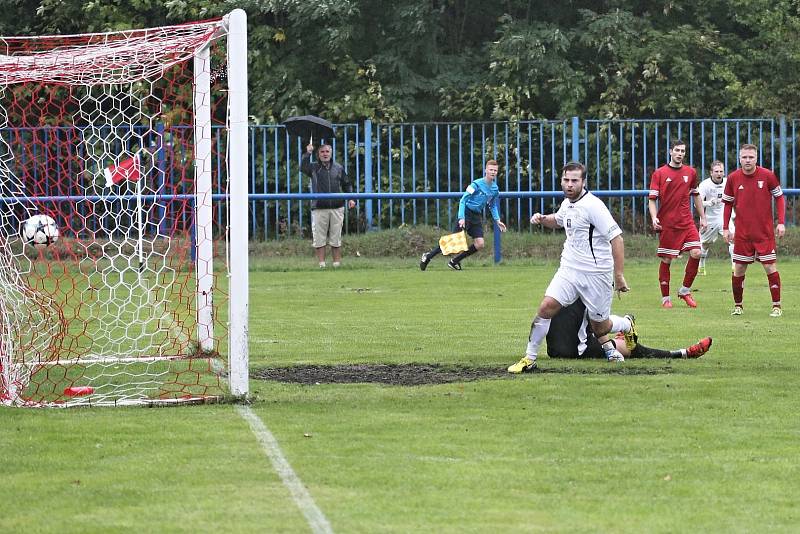 Baník Libušín - SK Hřebeč  2:3pk, KP, 23. 9. 2018