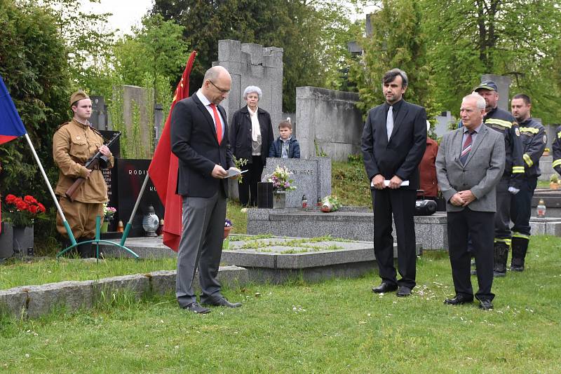 Rekonstrukce bojů z konce II. světové války. Rudá armáda opět osvobodila Brandýsek, k vidění byly téměř dvě stovky vojáků.