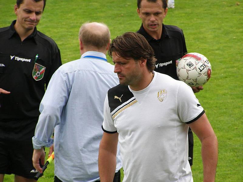 SK Kladno - Plzeň B 5:2, kouč hostů Jiří Skála