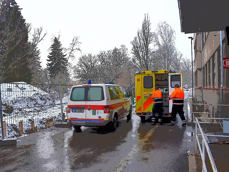 Nemocnice ve Slaném.