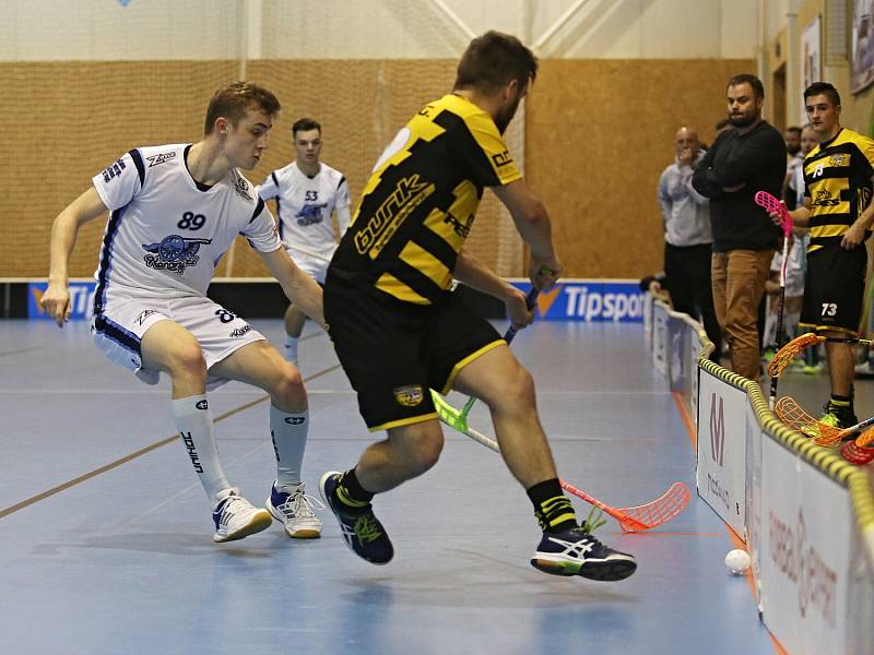 Kanonýři Kladno - Florbal PEGRES Havířov 3:5, 1. liga mužů, 29. 10. 2017 