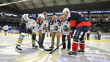 Kladno - Chomutov, domácí slavili s plným stadionem postup do extraligy