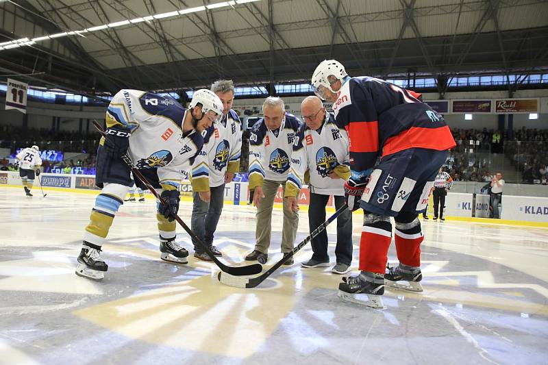 Kladno - Chomutov, domácí slavili s plným stadionem postup do extraligy