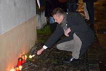 Den boje za svobodu a demokracii si připomněli i ve Slaném.