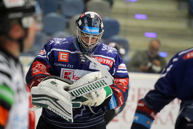 Kladenští hokejisté doma v Chomutově prohráli s Hradcem Králové 0:3.