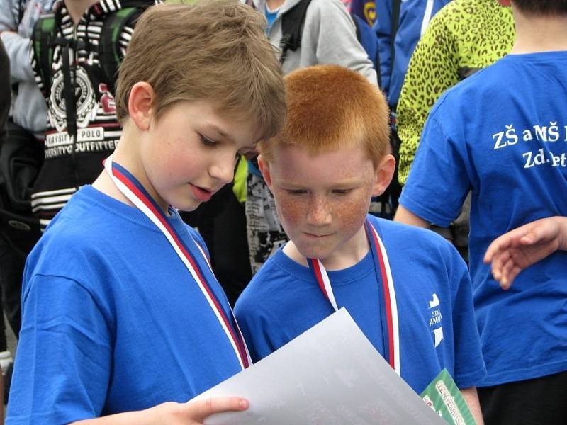 Okresní kolo Odznaku všestrannosti olympijských vítězů. 