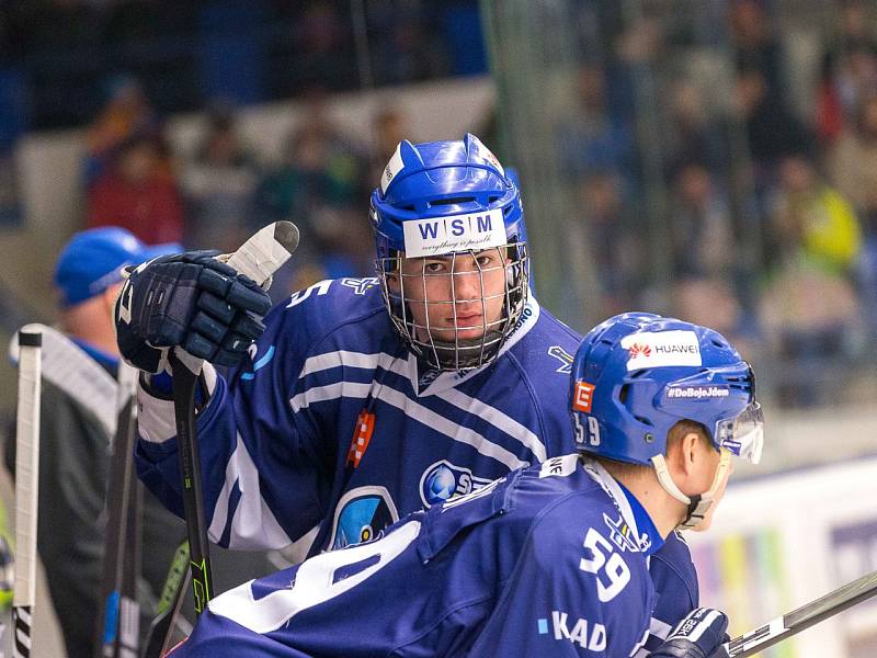 Kladno - Jihlava 3:2, domácí si vynutili sedmý zápas. Matyáš Zelingr