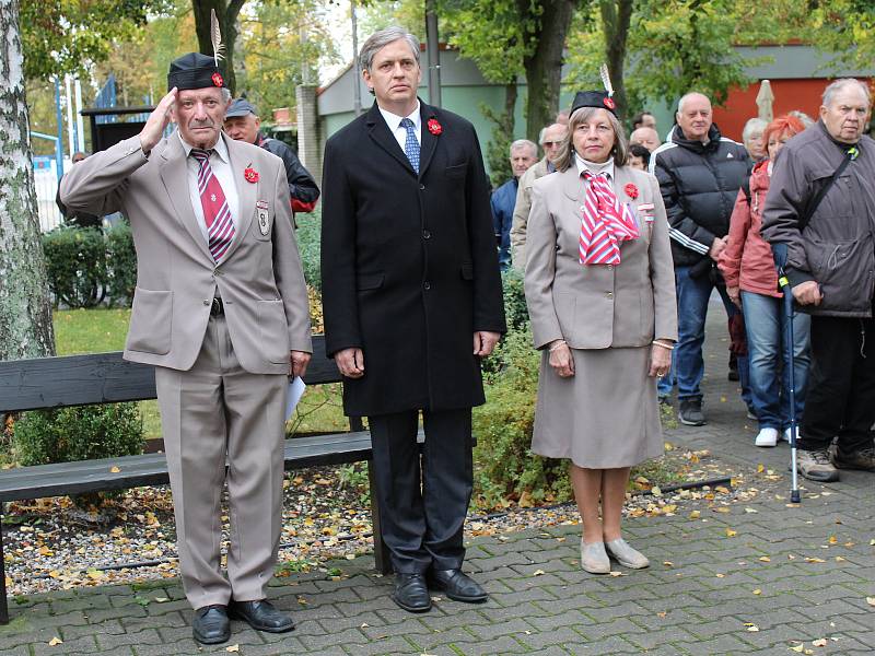 Pietní akt se konal na kladenském Sletišti u Tyršova památníku.